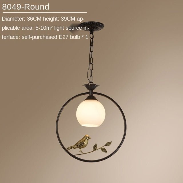 Goldfinch in Circle - Aleo Decor